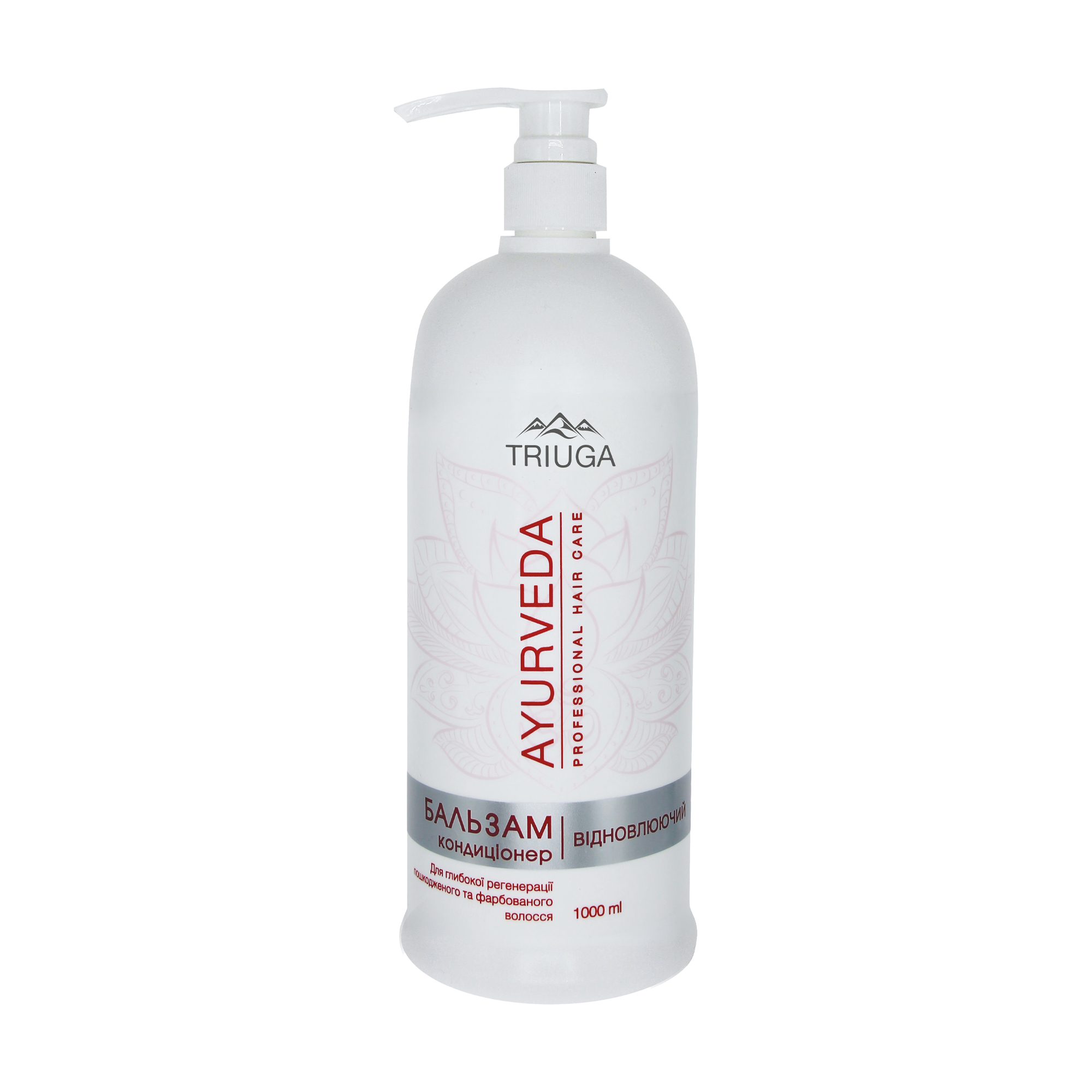 Бальзам-кондиціонер для волосся Triuga Ayurveda Professional Hair Care, Відновлювальний, 1 л